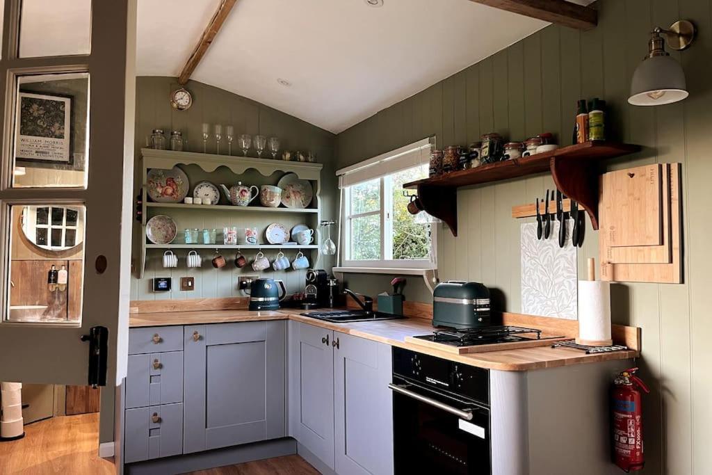 אשפורד Mountbatten Shepherds Hut & Buckhurst Shepherds Hut מראה חיצוני תמונה
